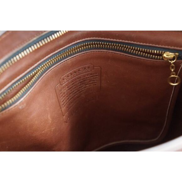 Vintage 90's Coach Monterey Hobo Lightweight United States British Tan Handbag - Picture 13 of 13